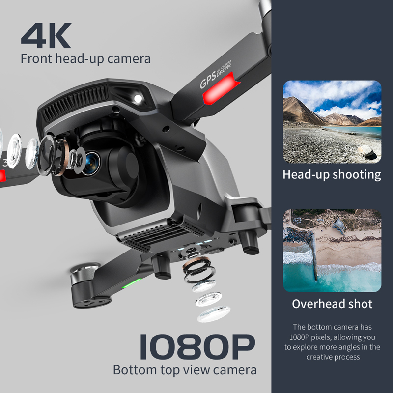 L106 Pro 3 Drone 5G WIFI FPV F - Rc Helicopter Electric 评论和价格